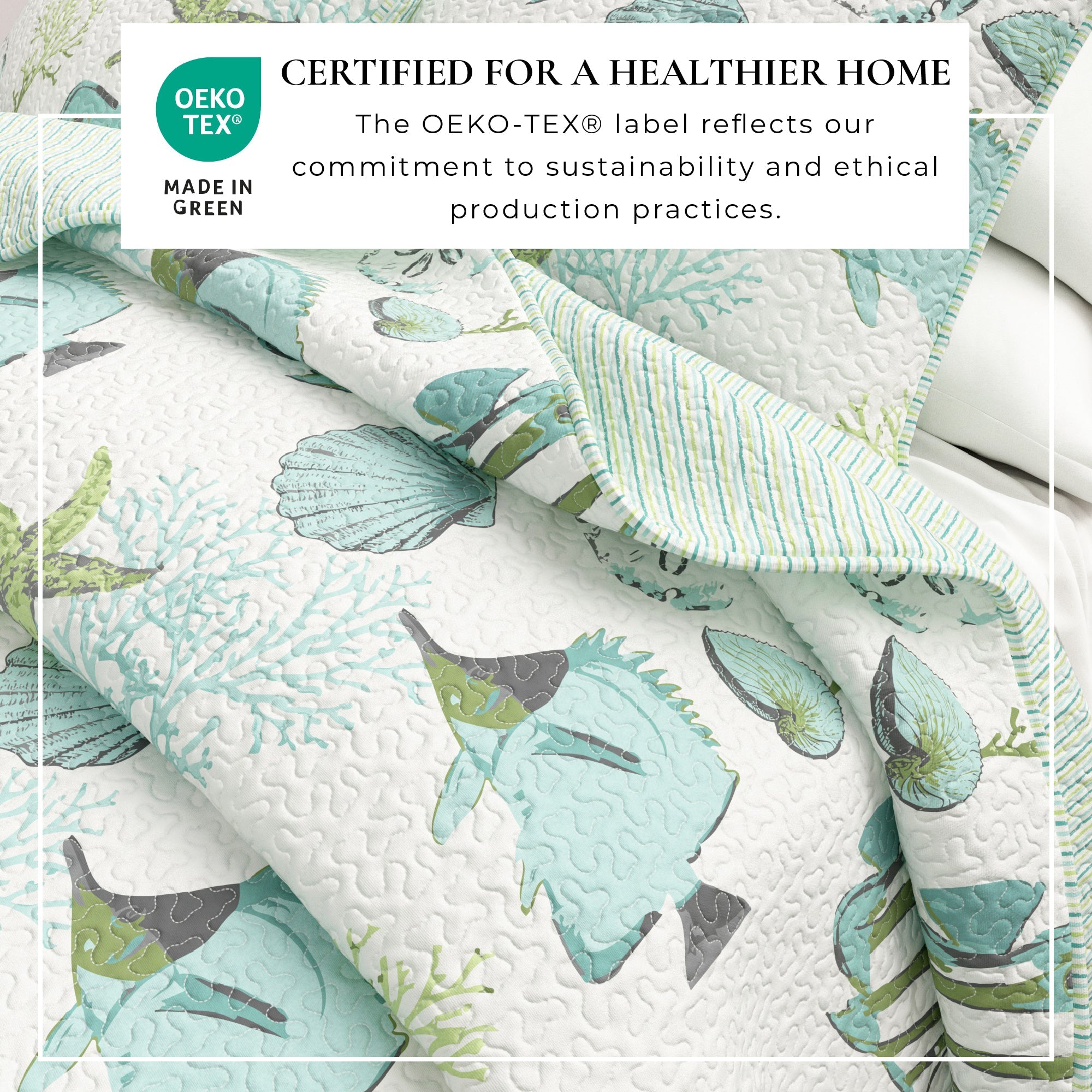 Seaside Collection Quilt Set