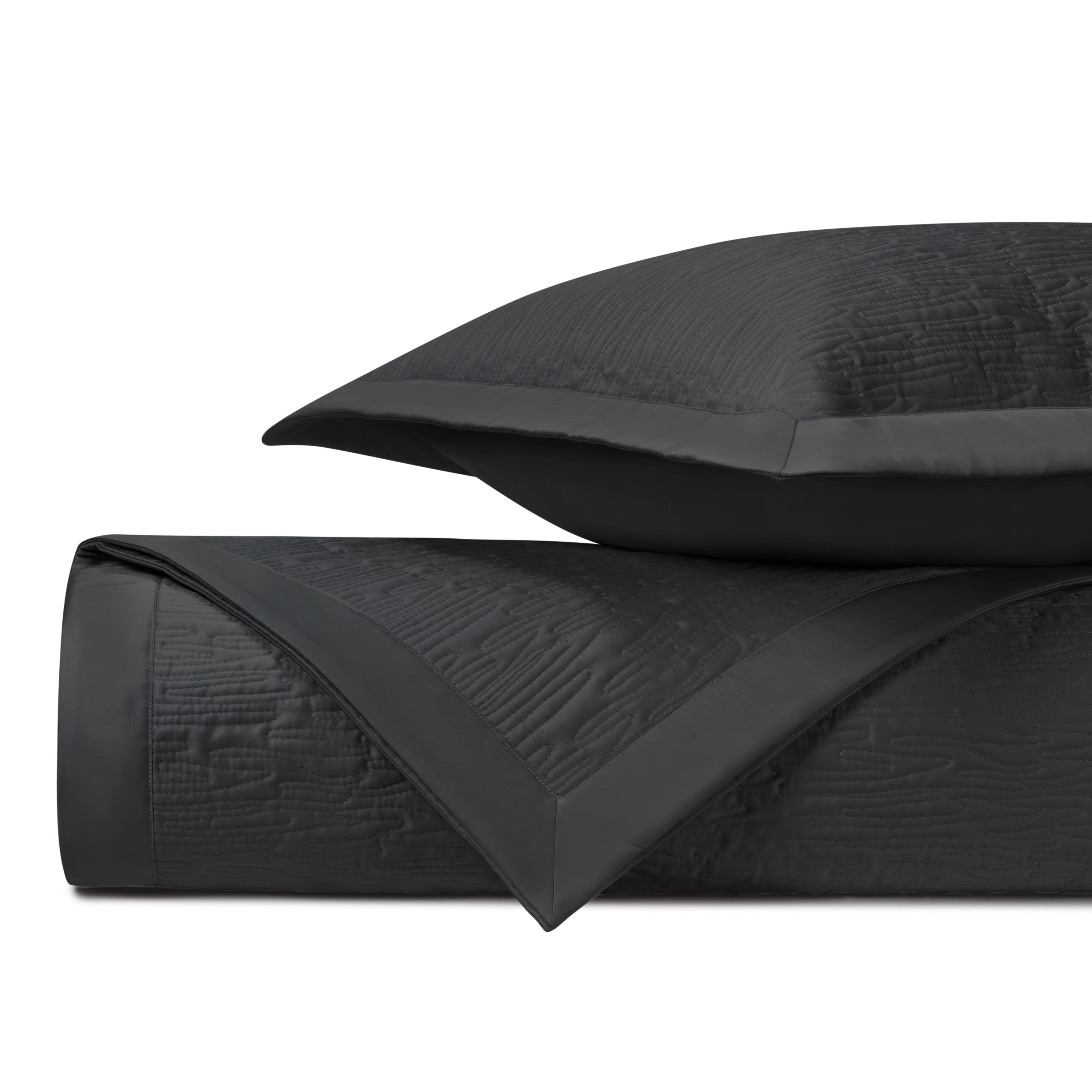 Wave Quilted Coverlet