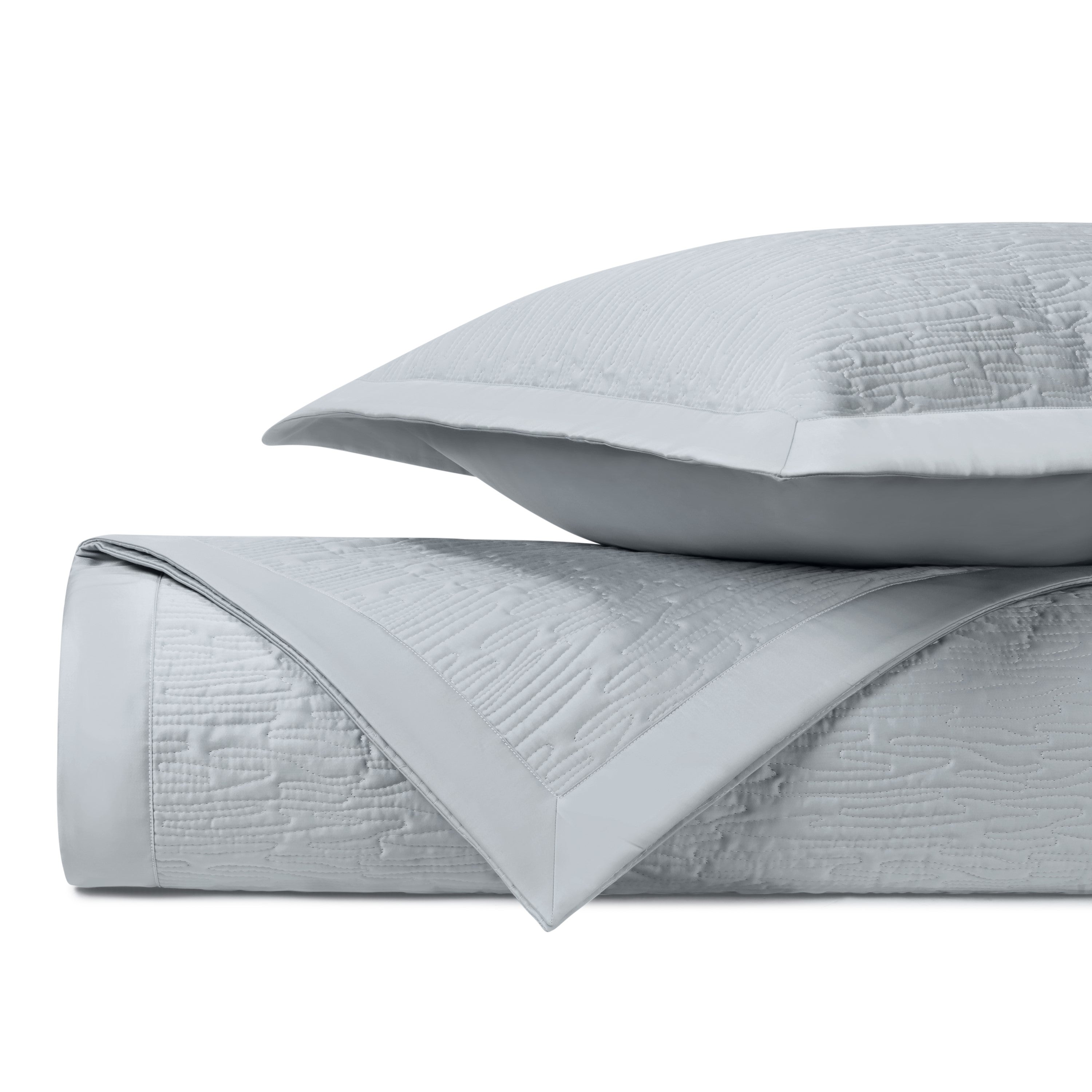 Wave Quilted Coverlet