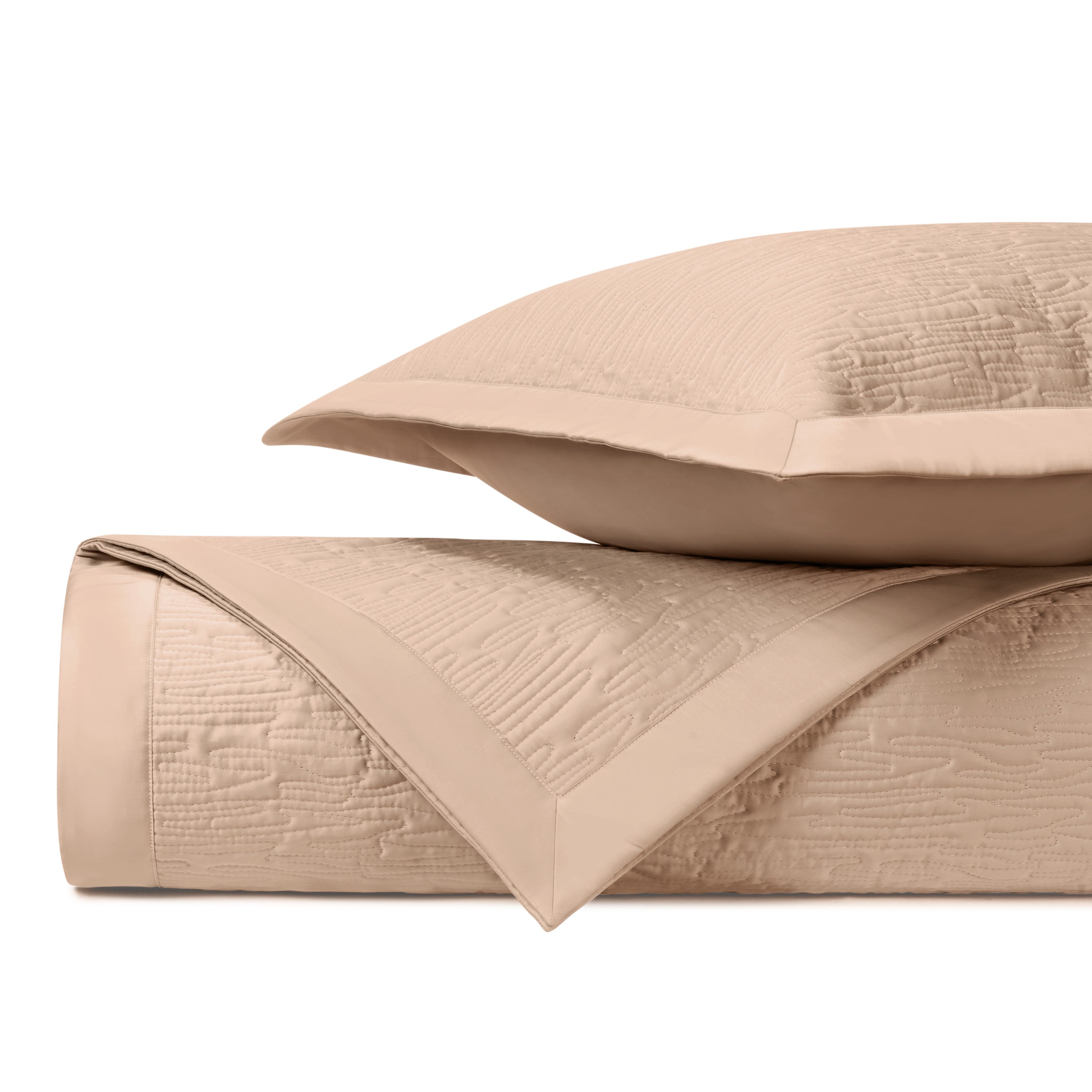 Wave Quilted Coverlet