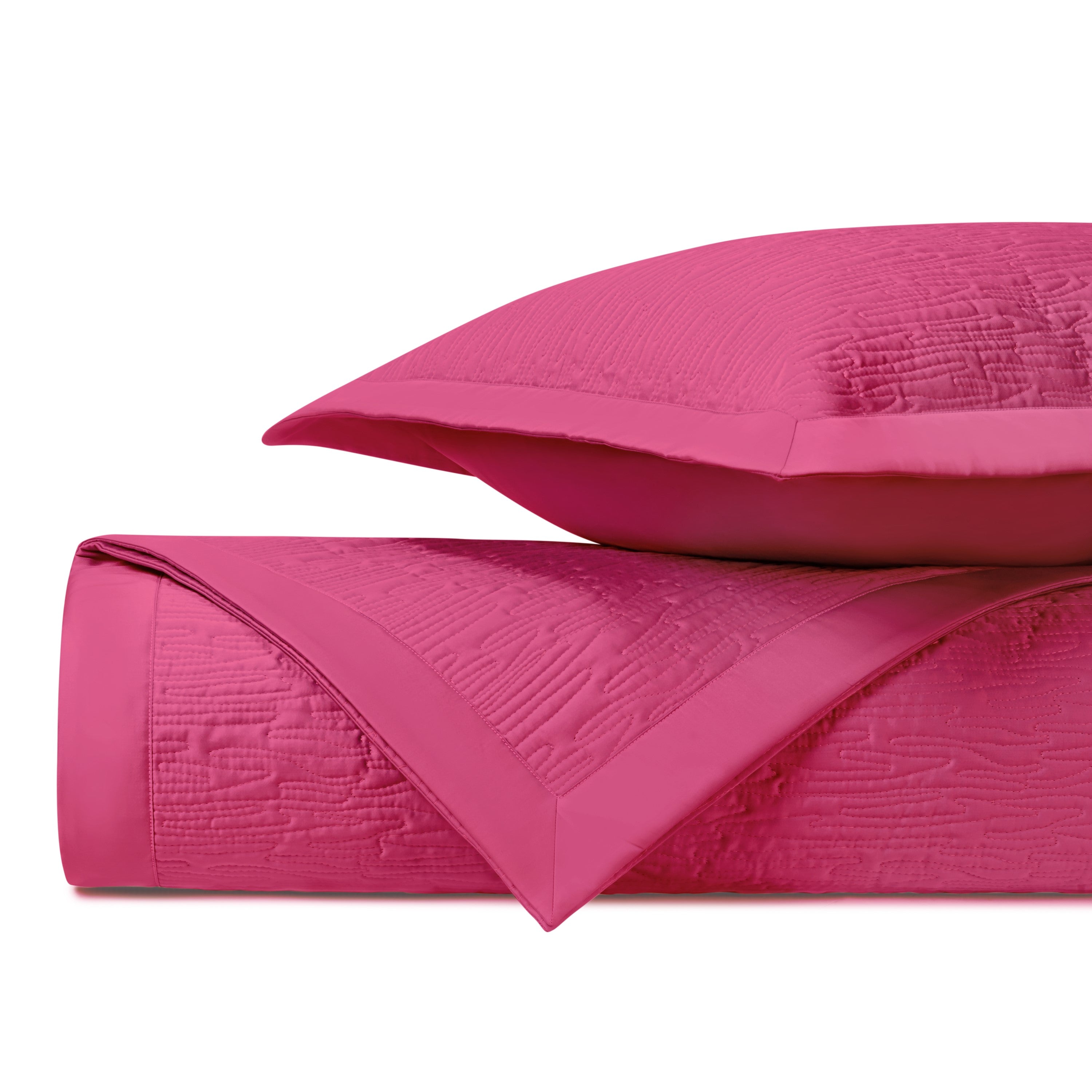 Wave Quilted Coverlet