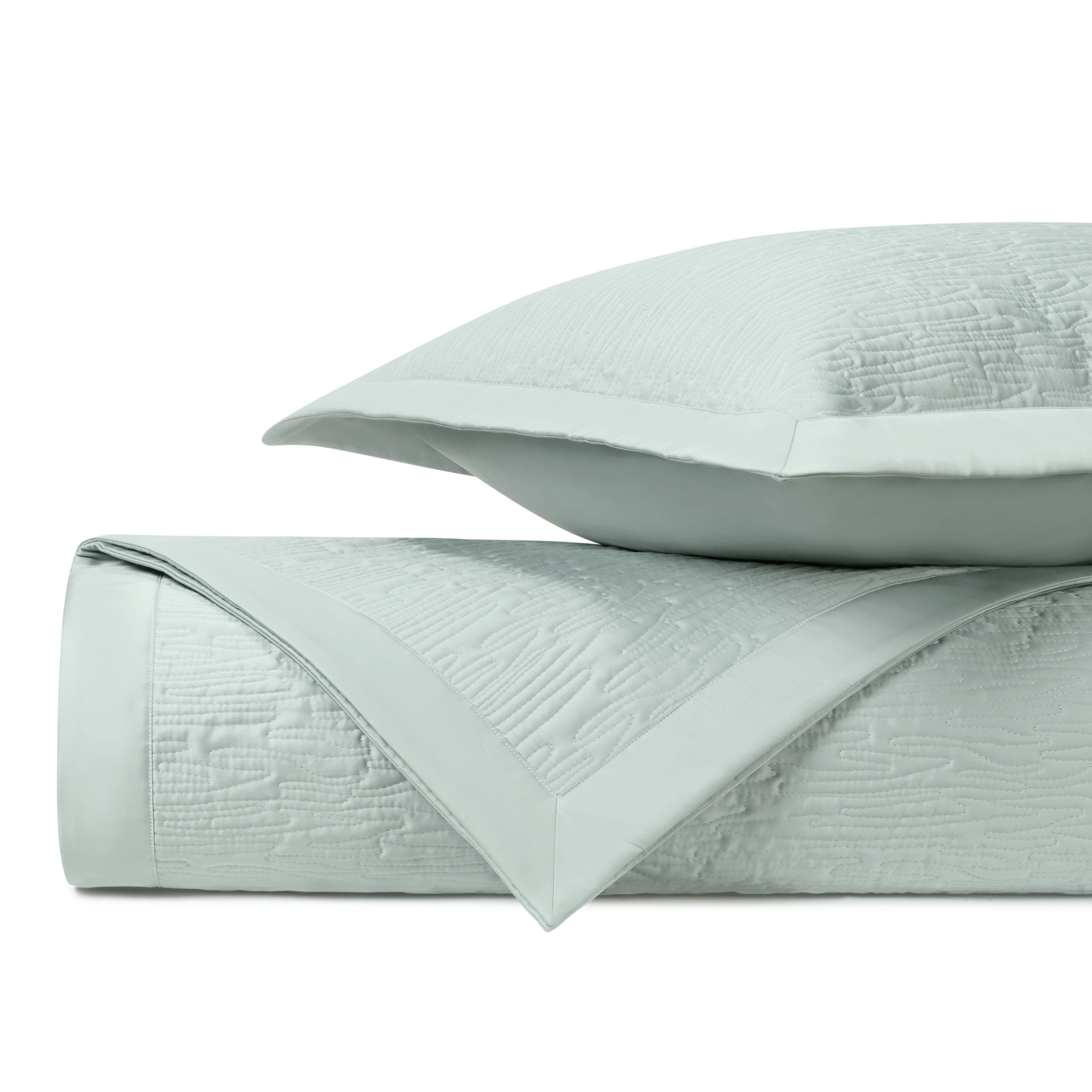 Wave Quilted Coverlet