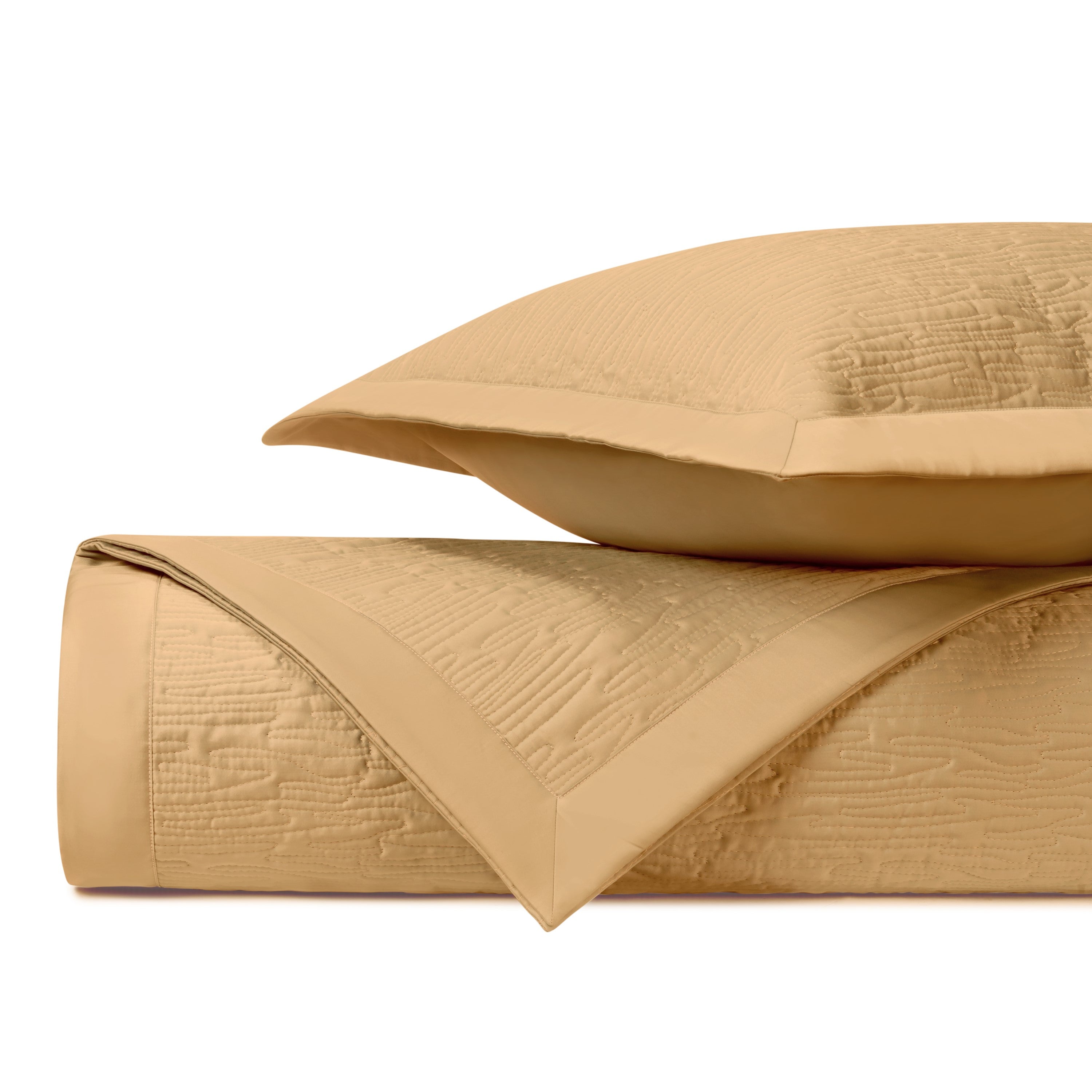 Wave Quilted Coverlet