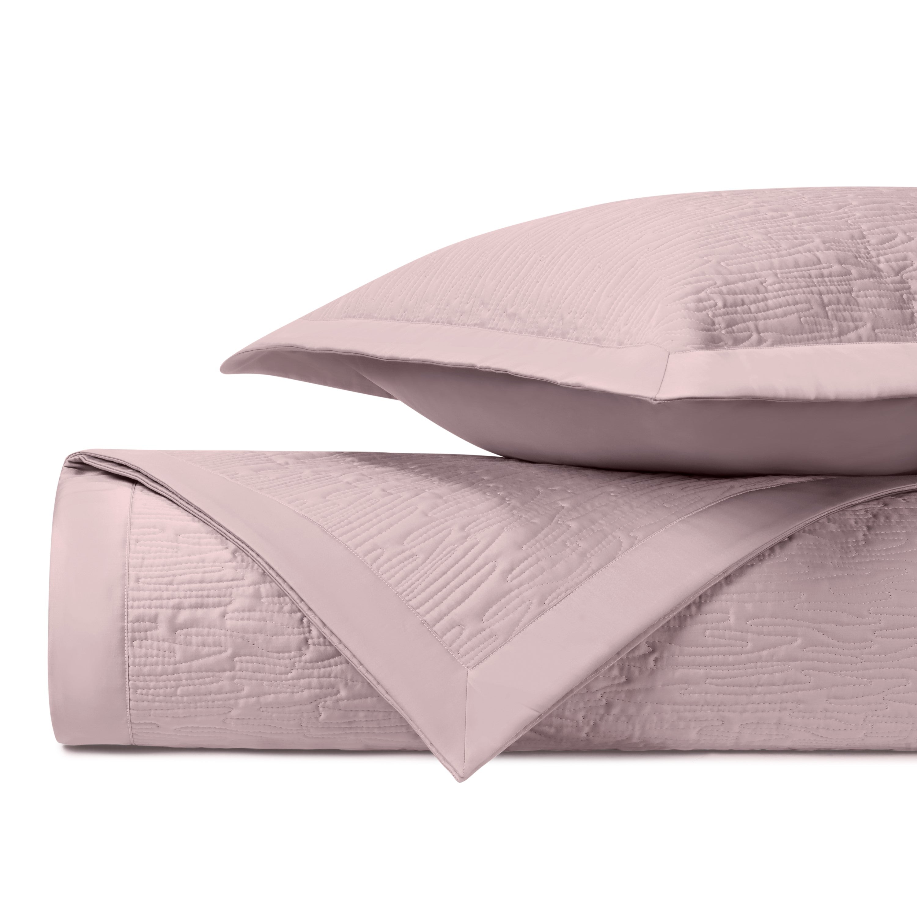 Wave Quilted Coverlet