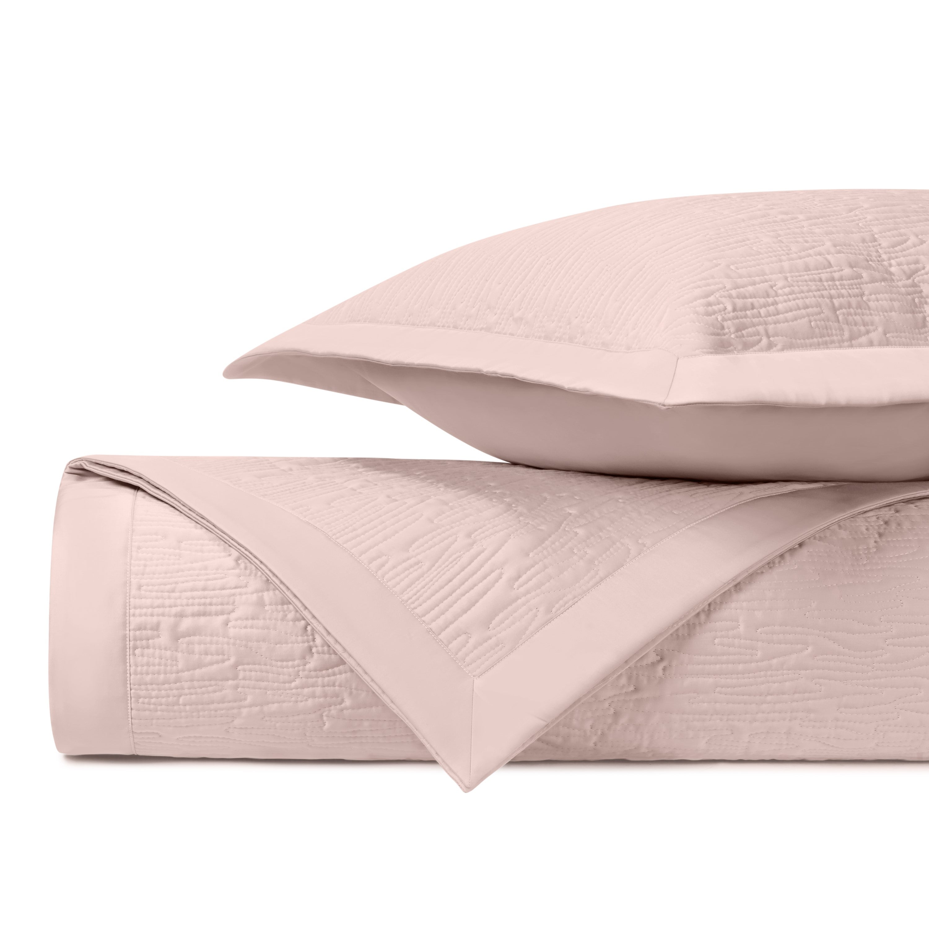Wave Quilted Coverlet