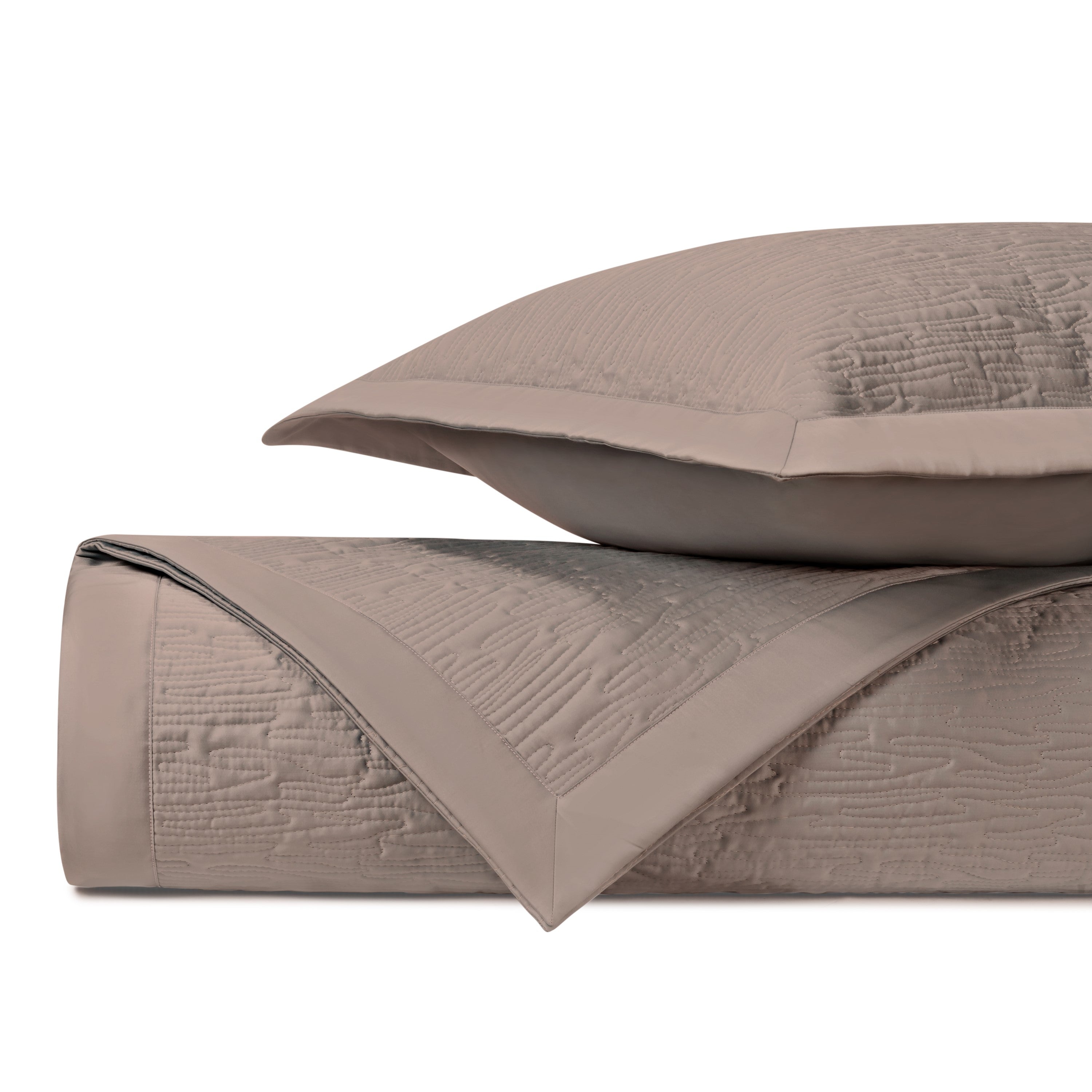Wave Quilted Coverlet