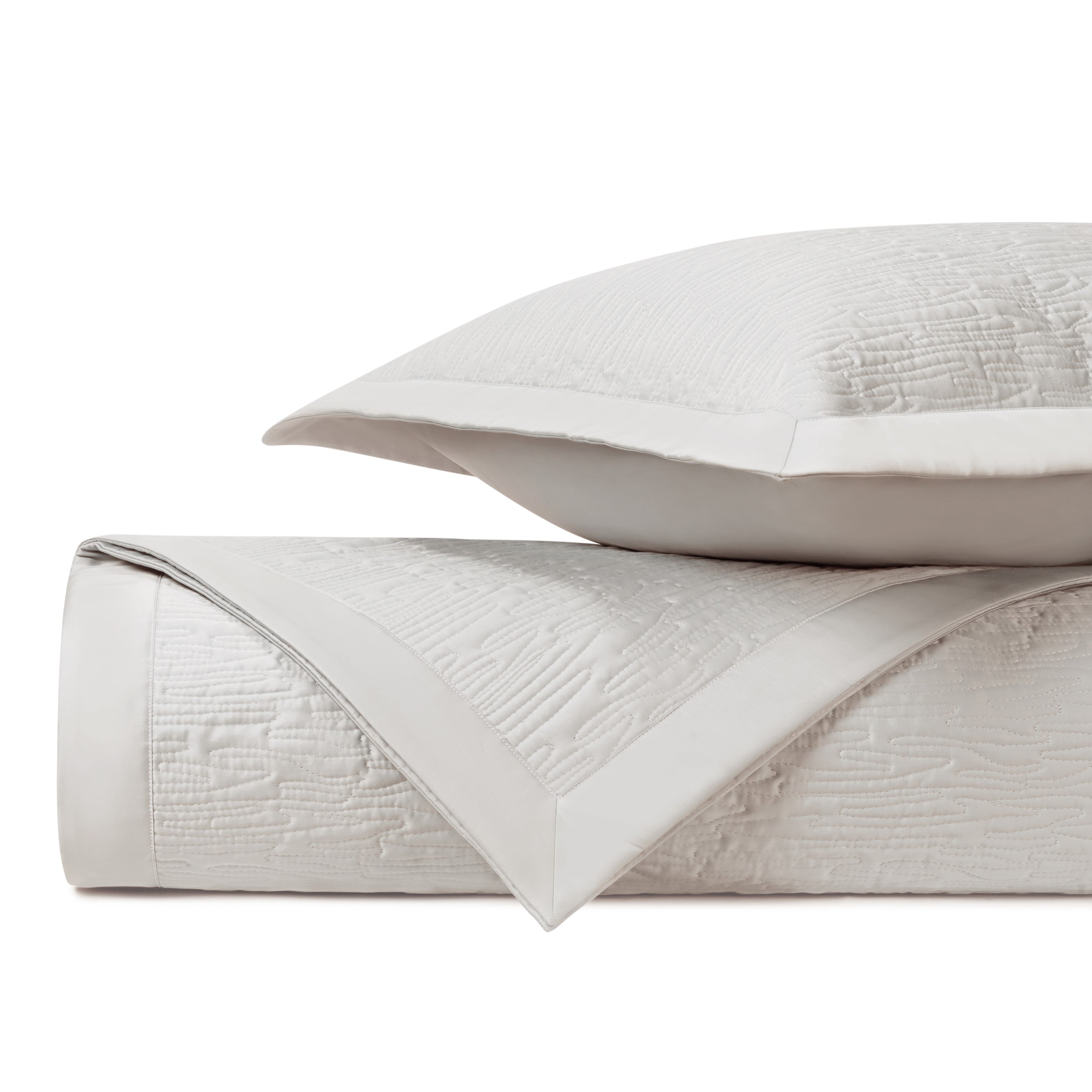Wave Quilted Coverlet