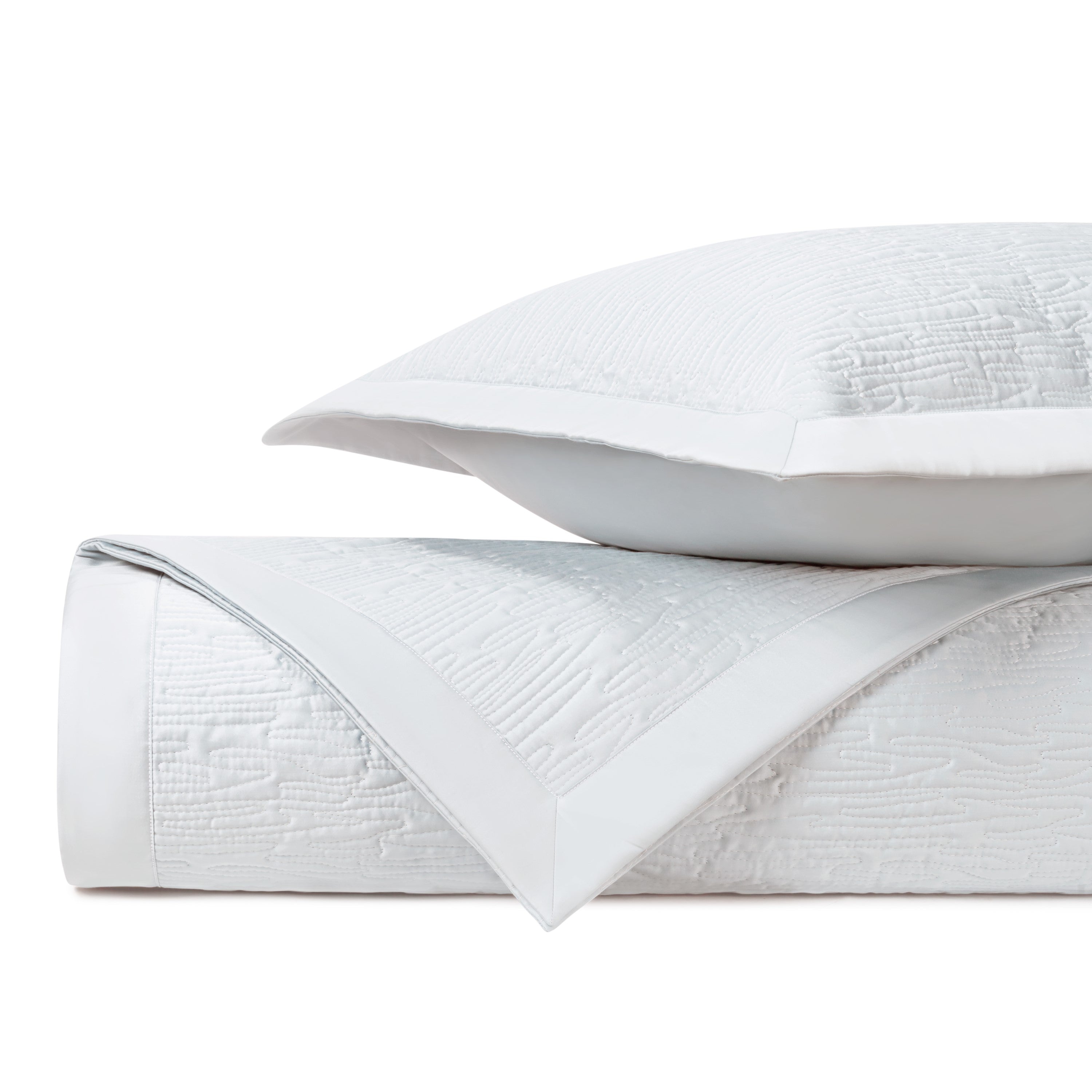 Wave Quilted Coverlet