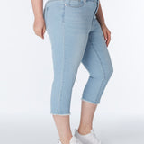 Westport Signature Basic Capri Pants with Frey Hem - Plus