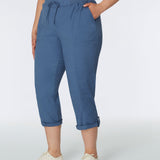 Westport Signature Capri Pants with Knit Waist - Plus