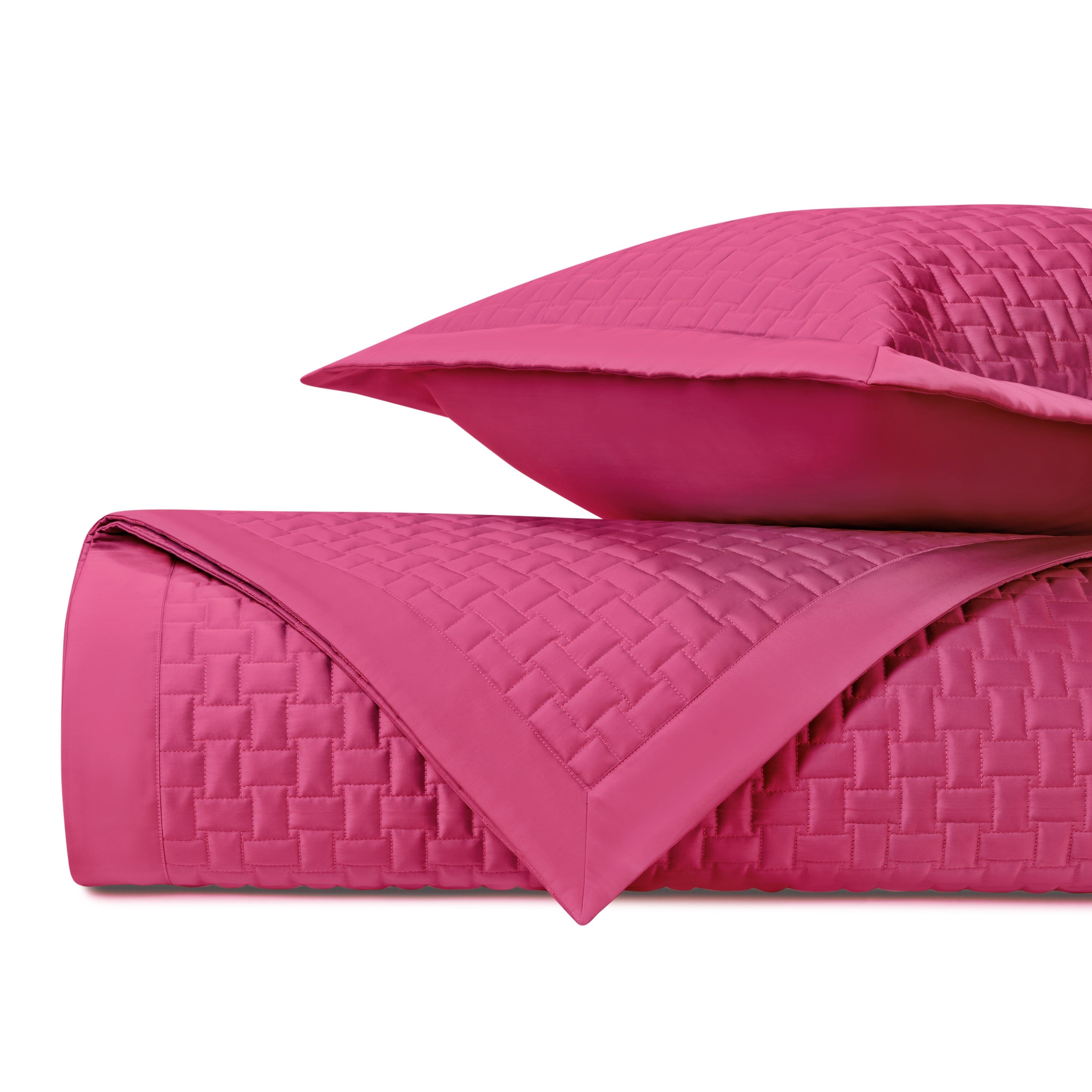 Wicker Quilted Coverlet Set