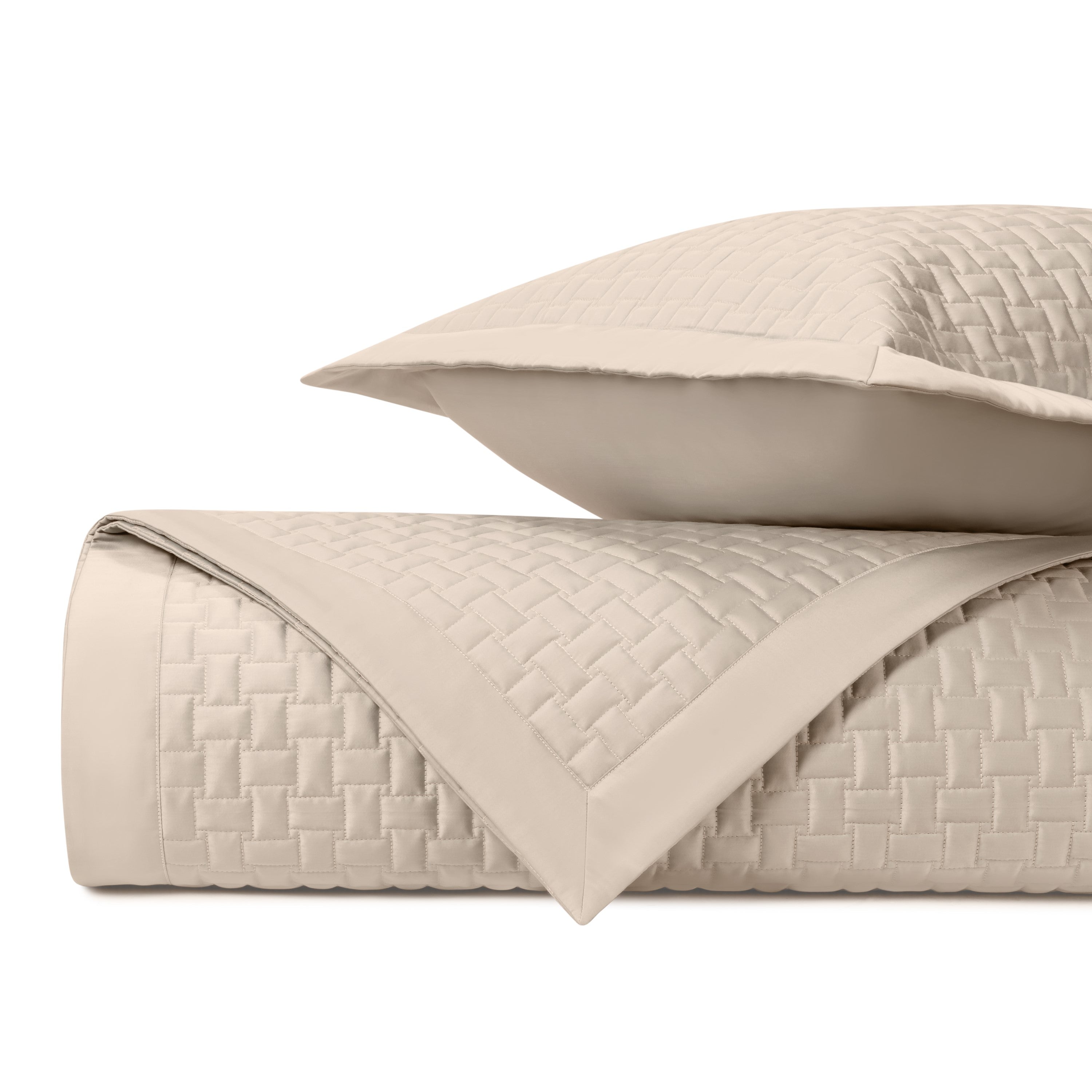 Wicker Quilted Coverlet Set
