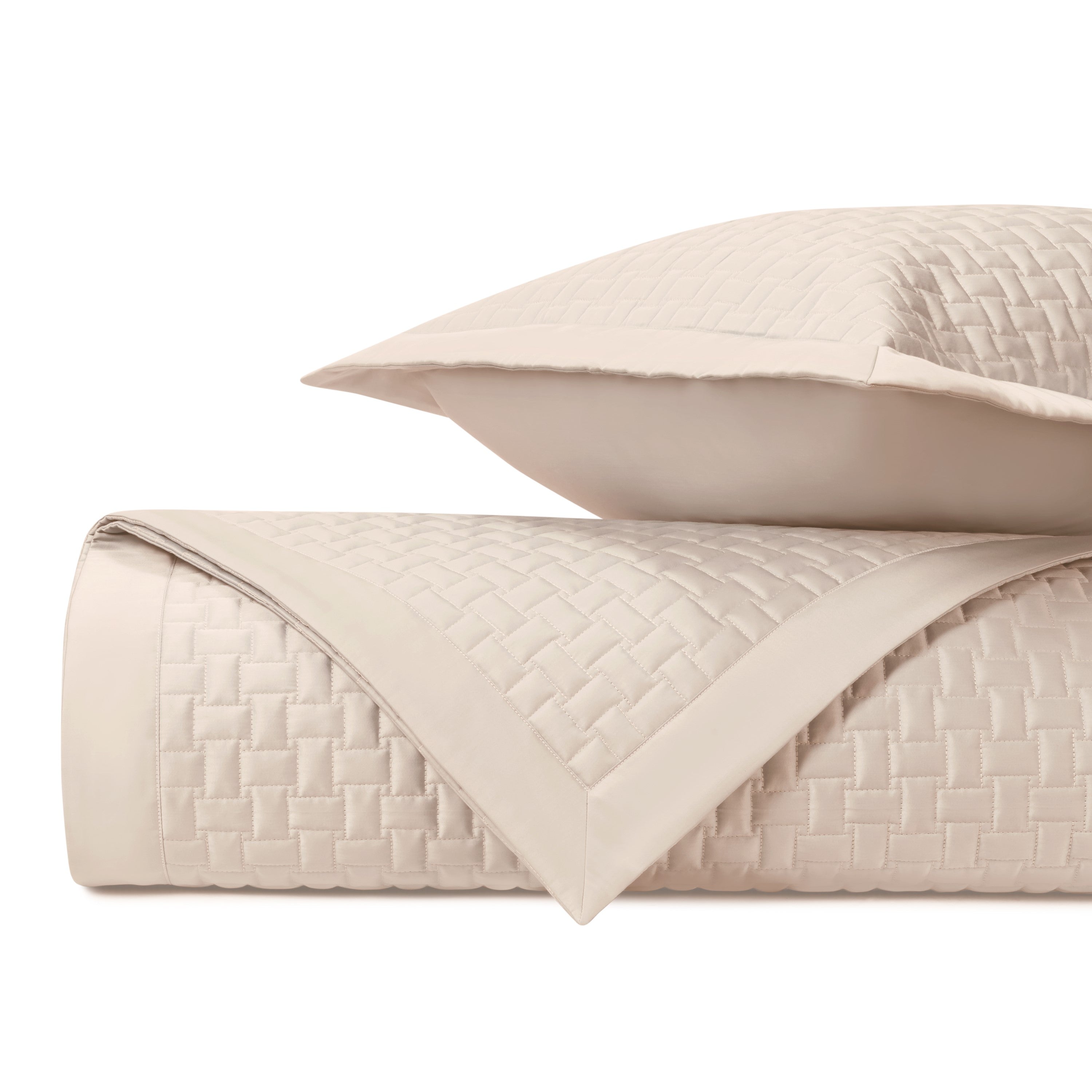 Wicker Quilted Coverlet Set