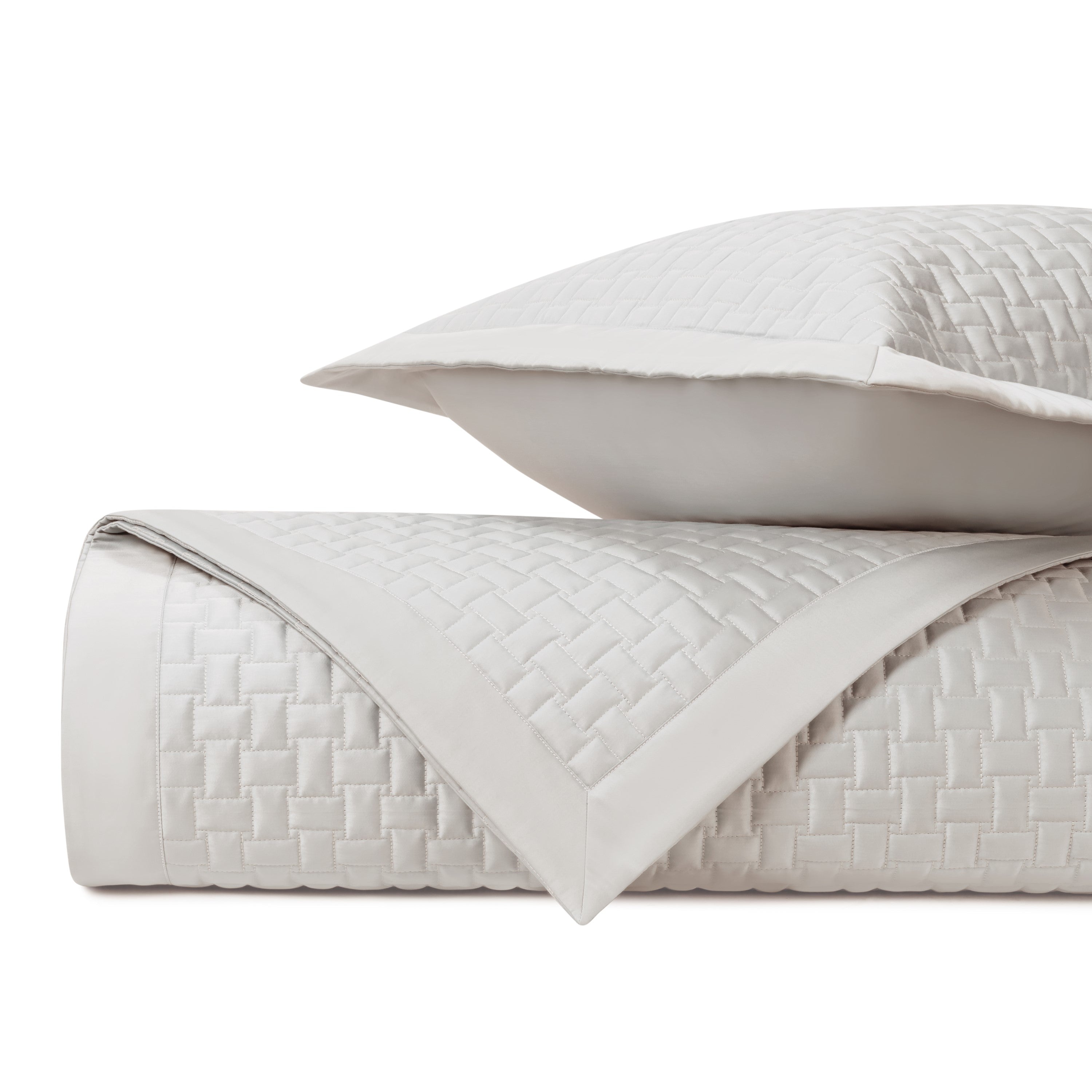 Wicker Quilted Coverlet Set