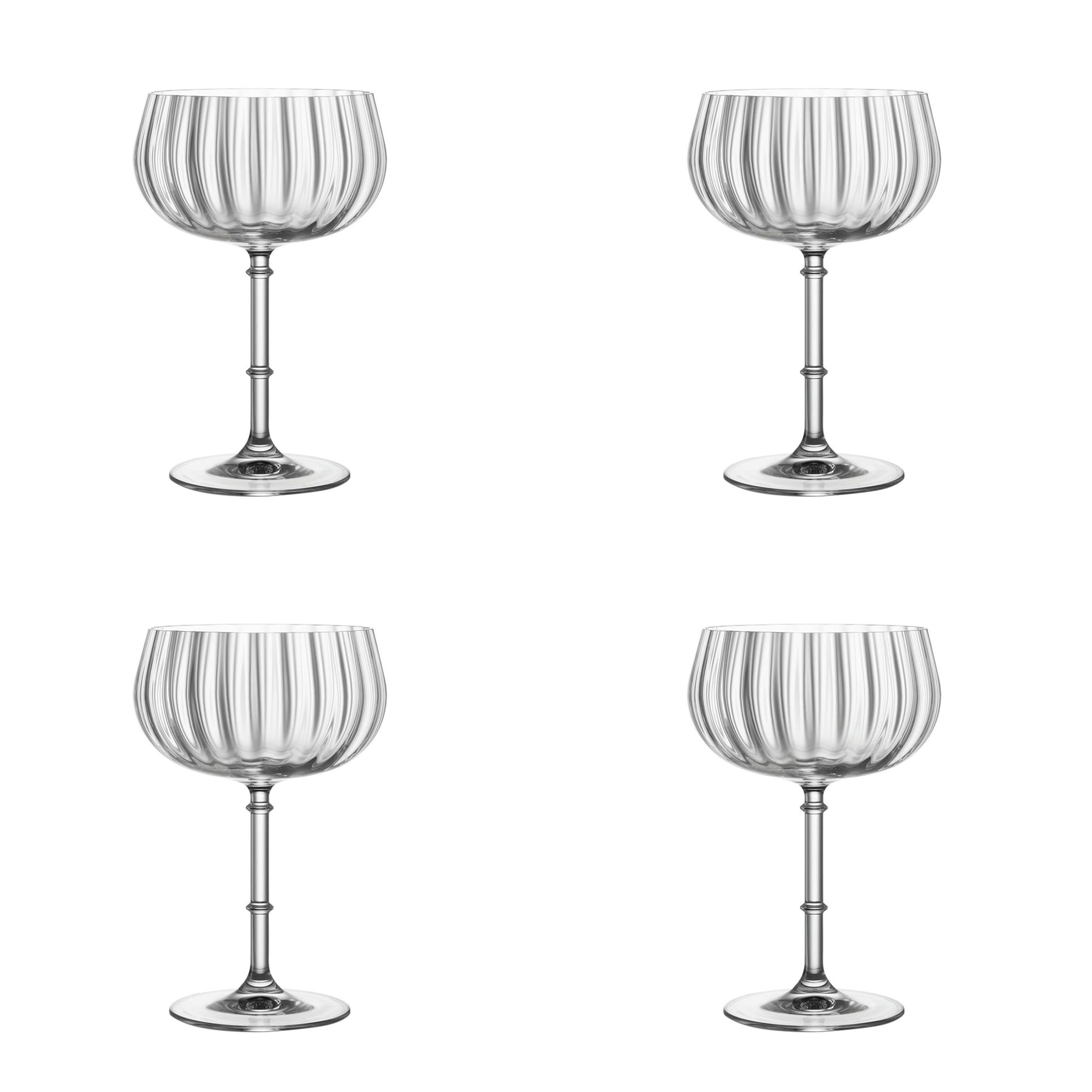Rims Orient-coupe Wine Glasses - (355 Ml / 12 Fl. Oz.)