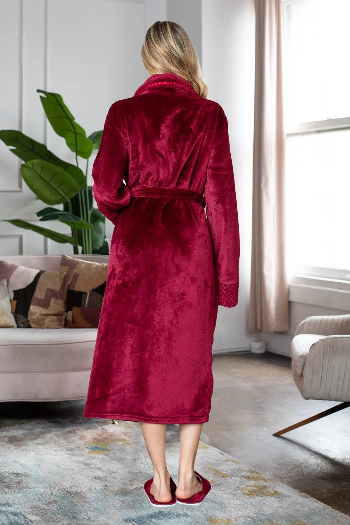 Women's Ultra Soft Plush Bathrobe | Includes Plus Size