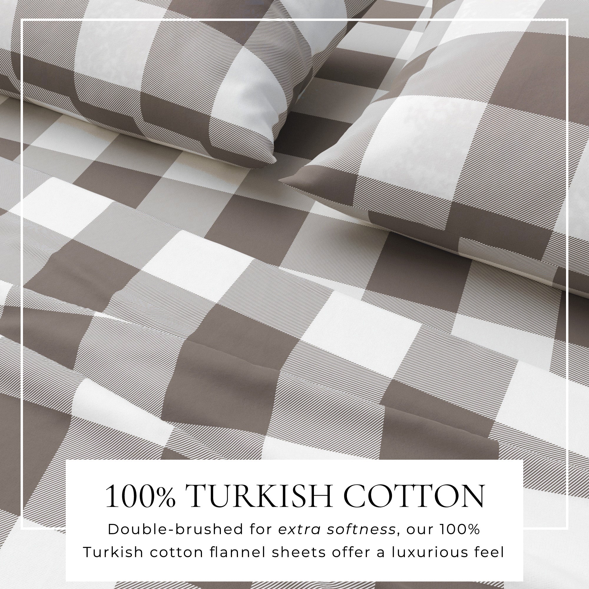 Turkish Cotton Flannel Sheet - Belle Collection