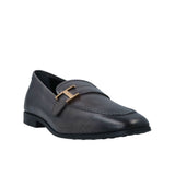 TOD'S Men's Leather T Piatta Loafers Black Size 10