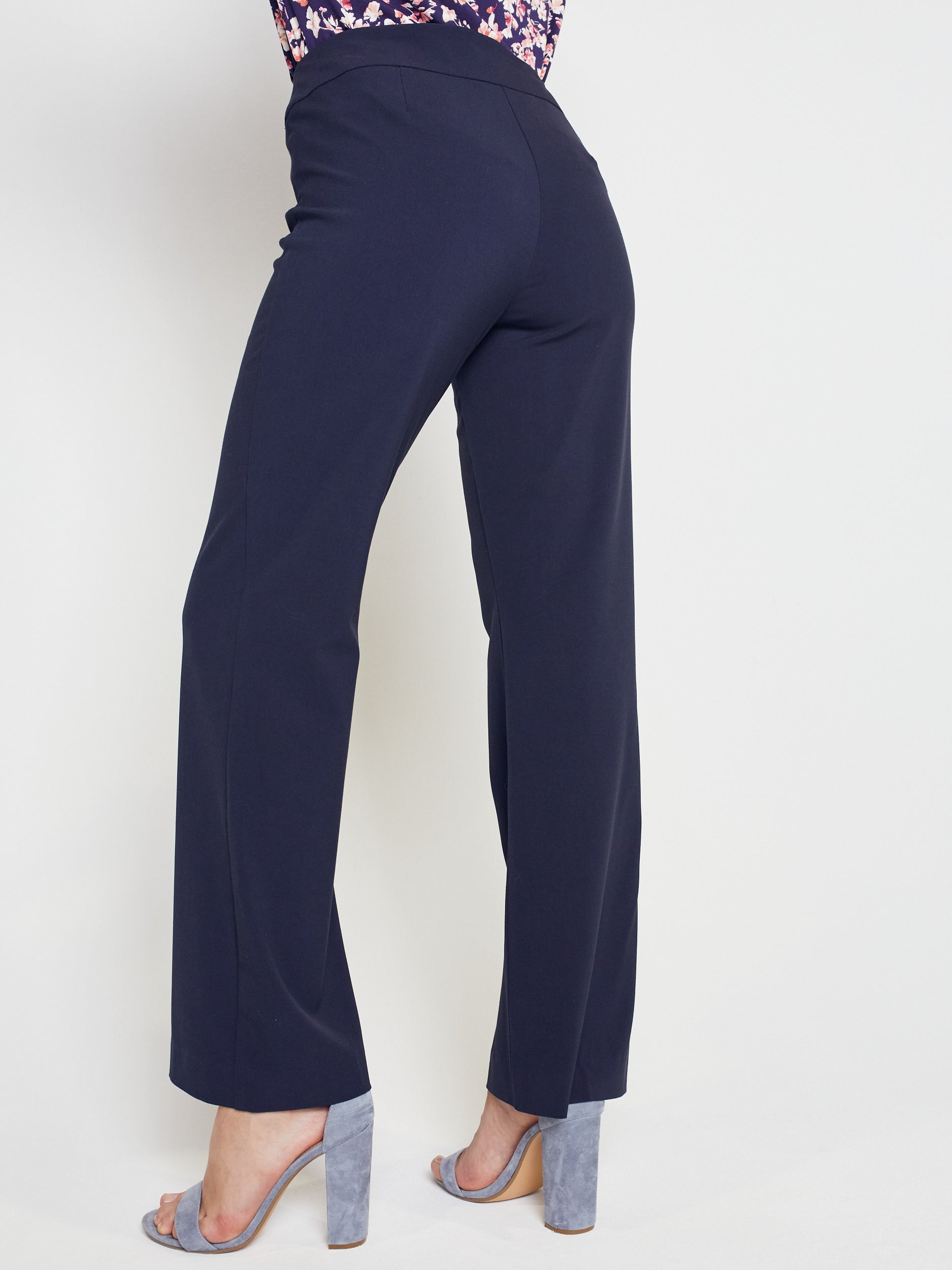 Pull On Tummy Control Pants With L Pockets - Tall Length - Plus