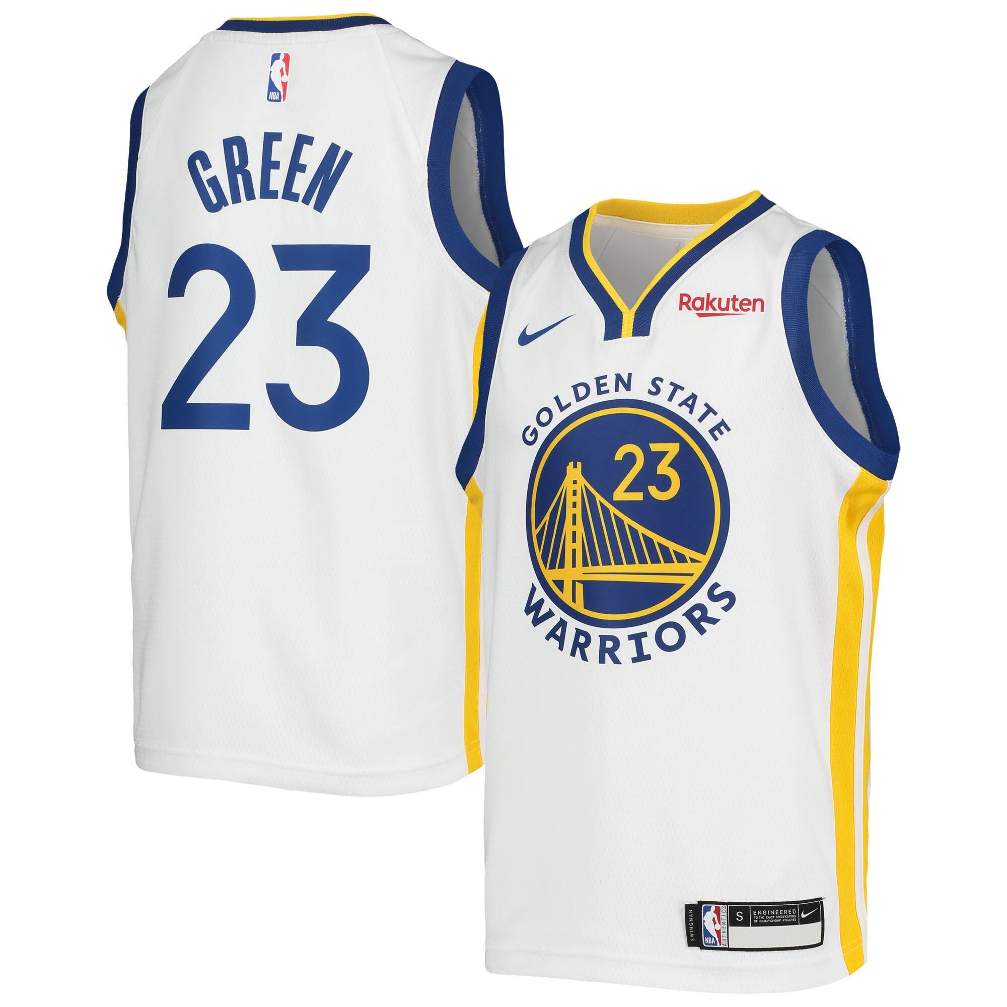 Youth Nike NBA Draymond Green GS Warriors HWC Swingman Jersey